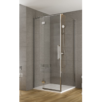 Душова кабіна з розпашними дверима Cersanit Сrea 90x90x200 лівостороння прозоре скло 