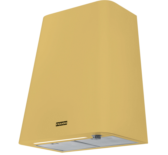 Кухонна витяжка Franke Smart Deco FSMD 508 YL (335.0530.202) гірчично-жовтого кольору настінний монтаж; 50 см