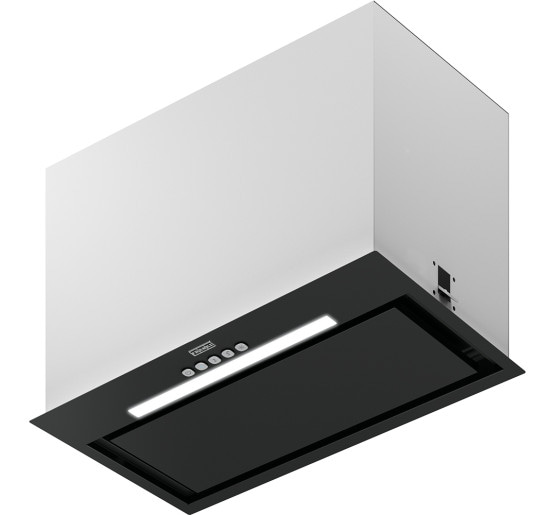 Кухонна витяжка Franke Box Flush EVO FBFE BK MATT A52 (305.0665.364) Чорний матовий вбудована повністю 52 см