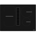 Кухонная вытяжка интегрирована в индукционную варочную поверхность Franke SMART FSM 709 HI (340.0678.204) черное стекло