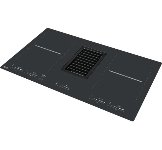 Кухонная вытяжка интегрирована в индукционную варочную поверхность Franke Mythos FMY 839 HI 2.0 (340.0597.249)