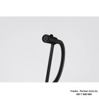 Кухонний змішувач Franke Lina | гнучкий вилив | функція душу | чорний матовий | 115.0725.838