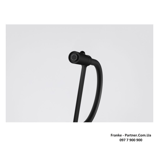 Смеситель кухонный Franke Lina | гибкий излив | функция душа черный матовый | 115.0725.838