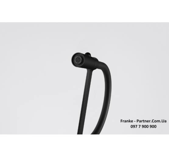 Смеситель кухонный Franke Lina | гибкий излив | функция душа черный матовый | 115.0725.838