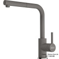 Кухонний змішувач Franke Lina L Shape Pull Out | витяжний вилив | сірий камінь | 115.0728.486