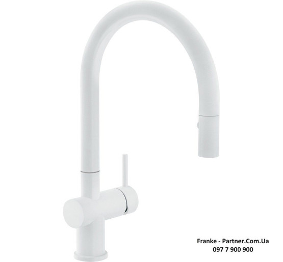 Смеситель кухонный Franke Active Neo Super Metallic | вытяжное излияние | функция душа никель | 115.0554.090