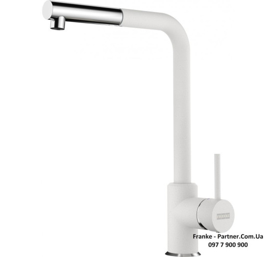 Кухонний змішувач Franke Sirius Pull Out | висувний вилив | білий | 115.0668.382