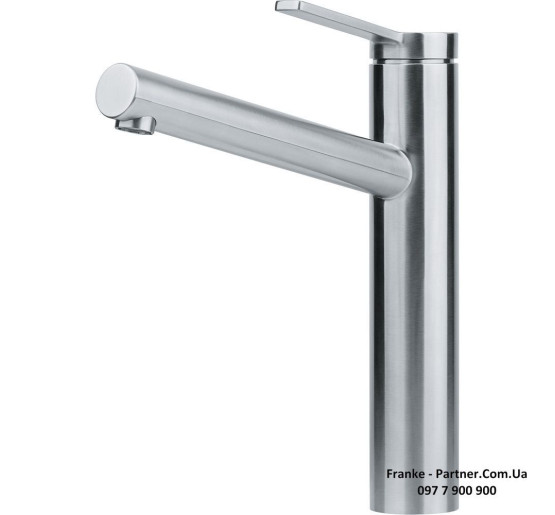 Смеситель кухонный Franke Tango Neo | поворотное излияние | ламинарный поток | нержавеющая сталь | 115.0596.387