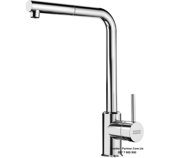 Кухонний змішувач Franke Sirius Pull Out | висувний вилив | білий | 115.0668.382