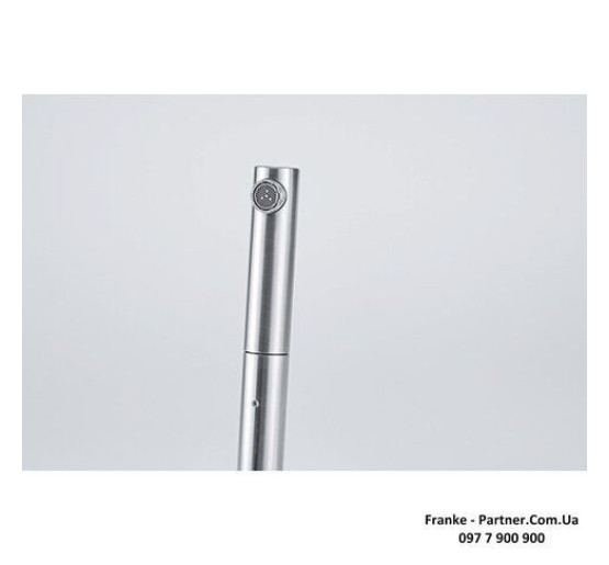 Смеситель кухонный Franke Tango Neo | вытяжное излияние | ламинарный поток | нержавеющая сталь | 115.0596.388