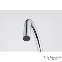 Кухонний змішувач Franke Active J | витяжний вилив | функція душу | ламінарний потік води | хром | 115.0653.401