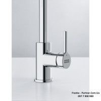 Кухонний змішувач Franke Lina L Shape | сірий камінь | 115.0728.480