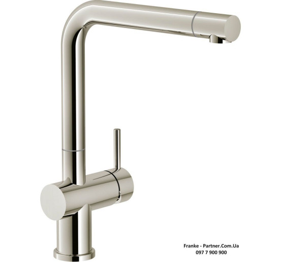 Смеситель кухонный Franke Active Plus Super Metallic | белый матовый 115.0524.930