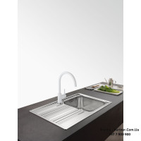 Смеситель кухонный Franke Lina | белый | 115.0626.024