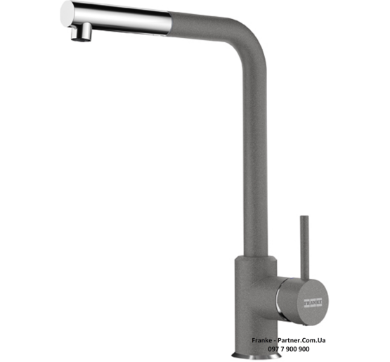 Кухонний змішувач Franke Sirius Pull Out | витяжний вилив | онікс | 115.0668.279