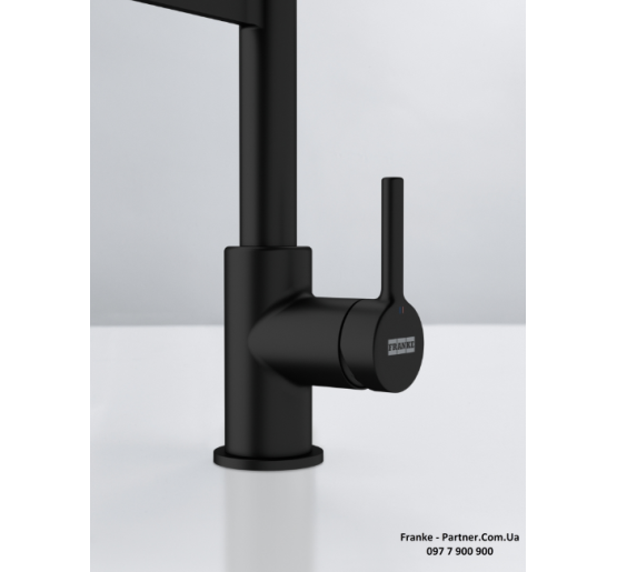 Смеситель кухонный Franke Lina | гибкий излив | функция душа белый шланг хром | 115.0626.088