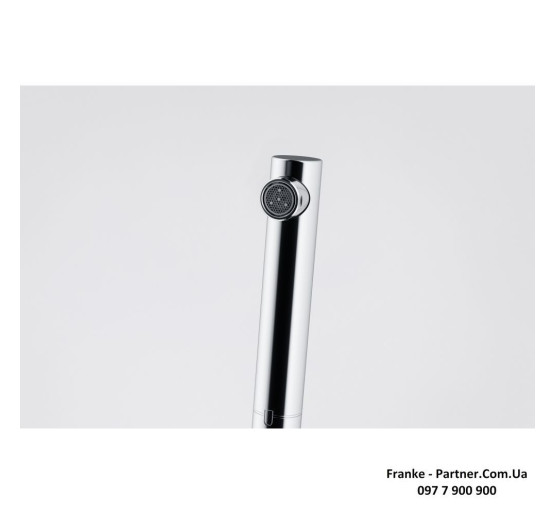 Кухонний змішувач Franke Lina L Shape Pull Out | витяжний вилив | онікс | 115.0728.484
