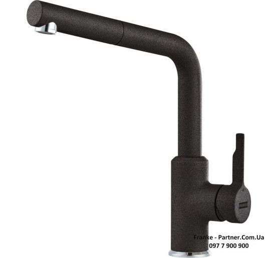 Смеситель кухонный Franke Urban Pull Out | вытяжное излияние | оникс | 115.0595.091