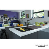 Кухонний змішувач Franke Urban Pull Out | витяжний вилив | онікс | 115.0595.091