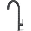 Кухонний змішувач Franke Maris Free by Dror | ламінарний потік | чорна сталь| архів | 115.0543.285