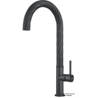 Кухонний змішувач Franke Maris Free by Dror | ламінарний потік | чорна сталь| архів | 115.0543.285