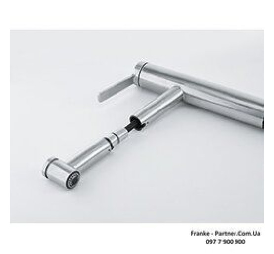 Смеситель кухонный Franke Tango Neo Pull Out Spray | вытяжное излияние | функция душа ламинарный поток | нержавеющая сталь | 115.0596.389