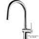 Кухонний змішувач Franke Active J | витяжний вилив | функція душу | ламінарний потік | чорний матовий | 115.0653.404