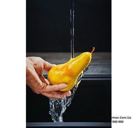 Кухонний змішувач Franke Active J | витяжний вилив | функція душу | ламінарний потік | чорний матовий | 115.0653.404