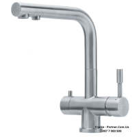 Кухонний змішувач Franke Atlas Clear Water | підключення фільтра води | нержавіюча сталь | 120.0179.978