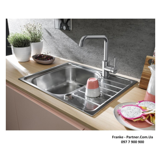 Кухонний змішувач Franke Lina U | хром | 115.0728.473