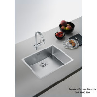 Кухонний змішувач Franke Atlas Neo J | Leda Neo | ламінарний потік | нержавіюча сталь | 115.0590.046