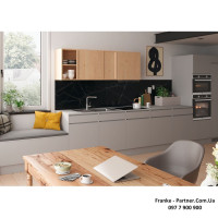 Кухонний змішувач Franke Smart Glenda | витяжний вилив | ламінарний потік | нержавіюча сталь | 115.0706.986