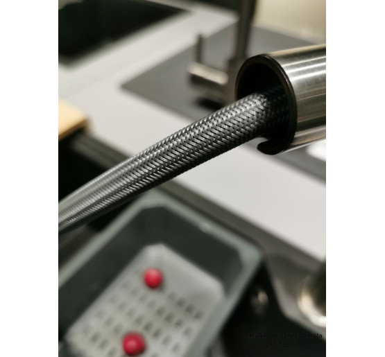 Кухонний змішувач Franke Smart Glenda | витяжний вилив | ламінарний потік | нержавіюча сталь | 115.0706.986