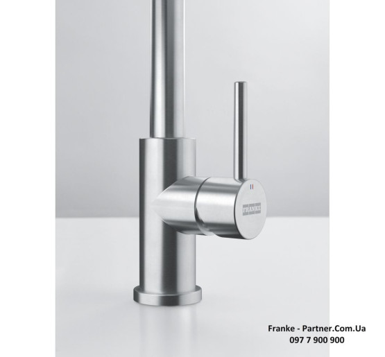 Кухонний змішувач Franke Smart Glenda | ламінарний потік | нержавіюча сталь | 115.0706.985