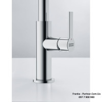 Кухонний змішувач Franke Maris Slim J | ламінарний потік води | хром | 115.0728.384