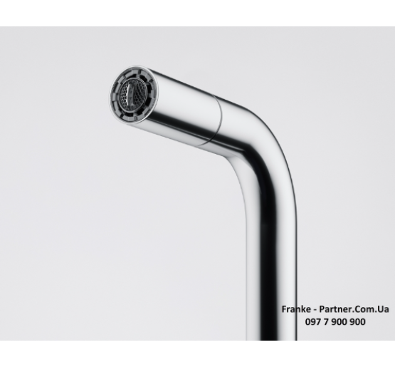 Смеситель кухонный Franke Lina U Pull Down | вытяжное излияние | черный матовый | 115.0728.477