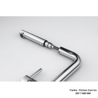 Кухонний змішувач Franke Active L Pull Out | витяжний вилив | функція душу | ламінарний потік води | хром | 115.0653.379