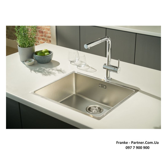 Кухонний змішувач Franke Active L Pull Out | витяжний вилив | функція душу | ламінарний потік води | хром | 115.0653.379