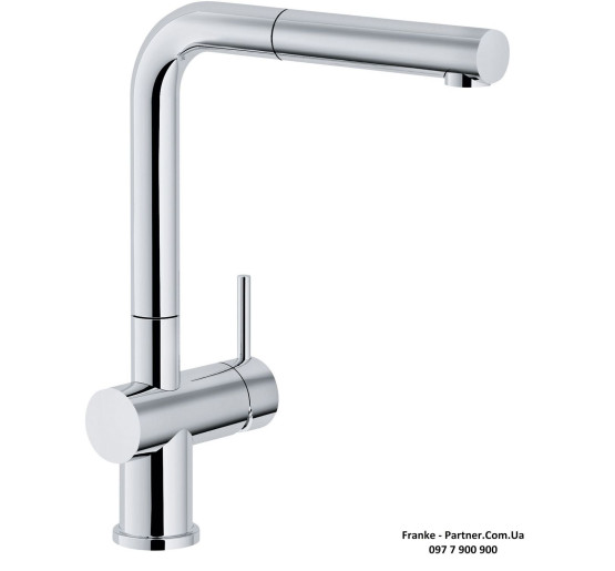 Кухонний змішувач Franke Active Plus Doc | витяжний вилив | графіт | архів | 115.0373.890