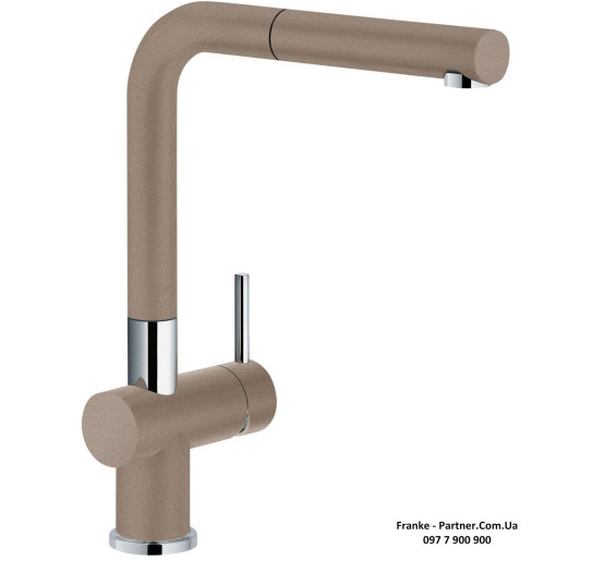 Кухонний змішувач Franke Active Plus Doc | витяжний вилив | графіт | архів | 115.0373.890