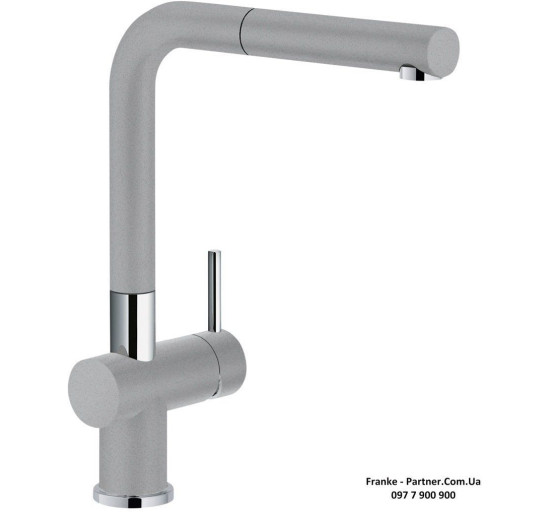 Кухонний змішувач Franke Active Plus Doc | витяжний вилив | графіт | архів | 115.0373.890