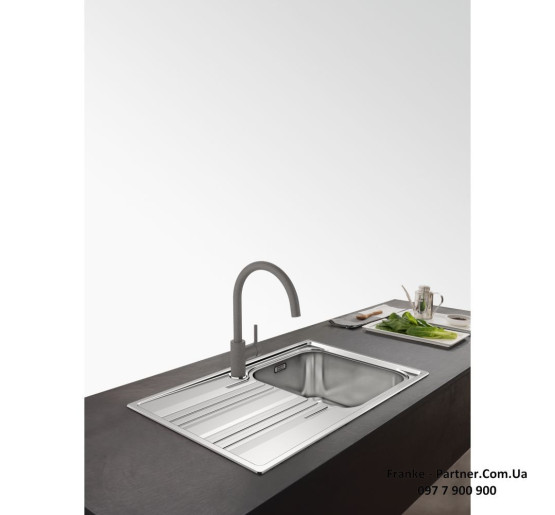 Кухонний змішувач Franke Lina | сірий камінь | 115.0626.022