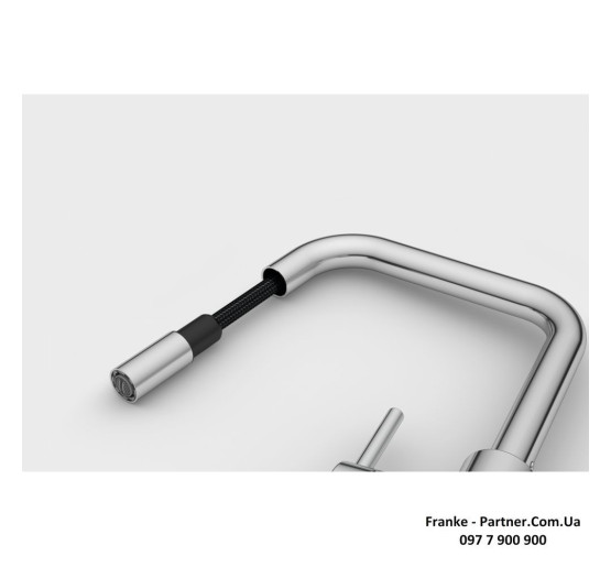 Кухонний змішувач Franke Lina U Pull Down | витяжний вилив | хром | 115.0728.476