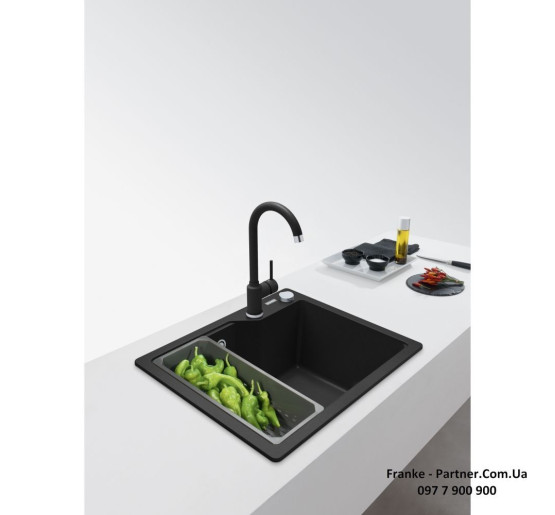Смеситель кухонный Franke Pola | оникс New | 115.0622.943
