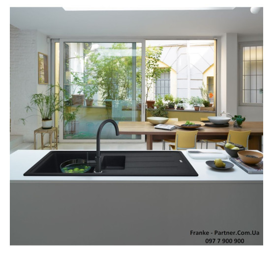 Смеситель кухонный Franke Lina | оникс | 115.0626.020