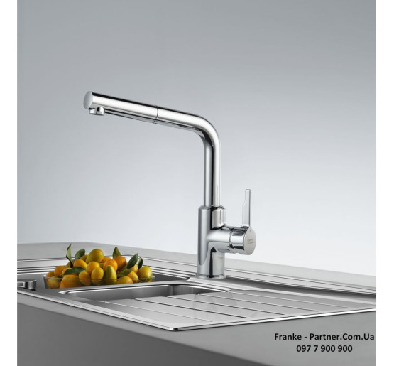 Кухонний змішувач Franke Urban Pull Out | витяжний вилив | хром | 115.0595.083