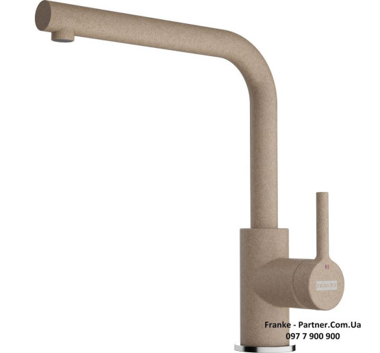 Смеситель кухонный Franke Lina L Shape | миндаль | 115.0728.481