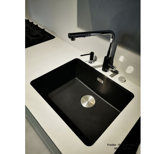 Смеситель кухонный Franke Maris Spray | вытяжное излияние | функция душа хром | 115.0392.357