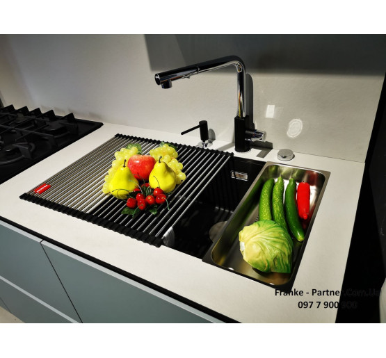 Смеситель кухонный Franke Maris Spray | вытяжное излияние | функция душа хром | 115.0392.357