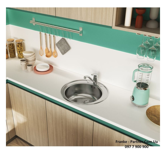 Кухонний змішувач Franke Novara-Plus | хром | 115.0347.142